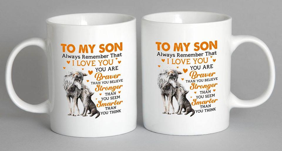 To My Son Mug Coffee