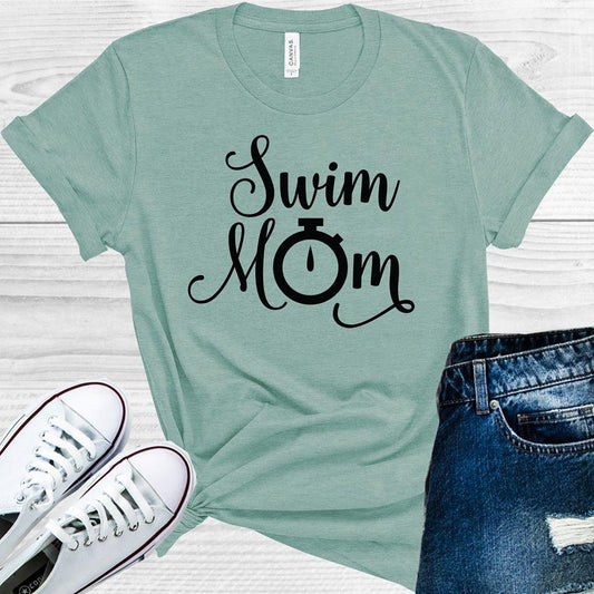 Swim Mom Graphic Tee Graphic Tee