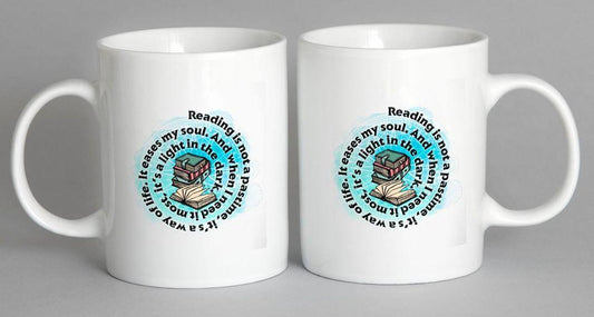 Reading Is Not A Pastime Mug Coffee