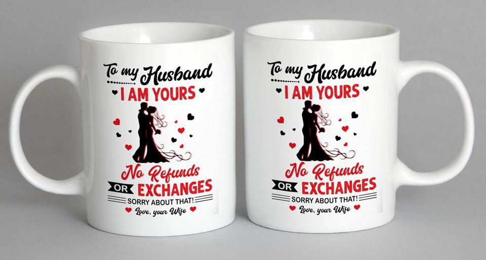 To My Husband I Am Yours Mug Coffee