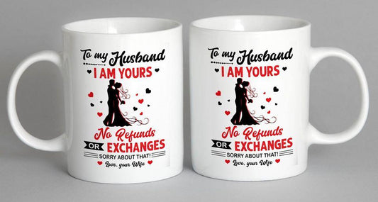 To My Husband I Am Yours Mug Coffee