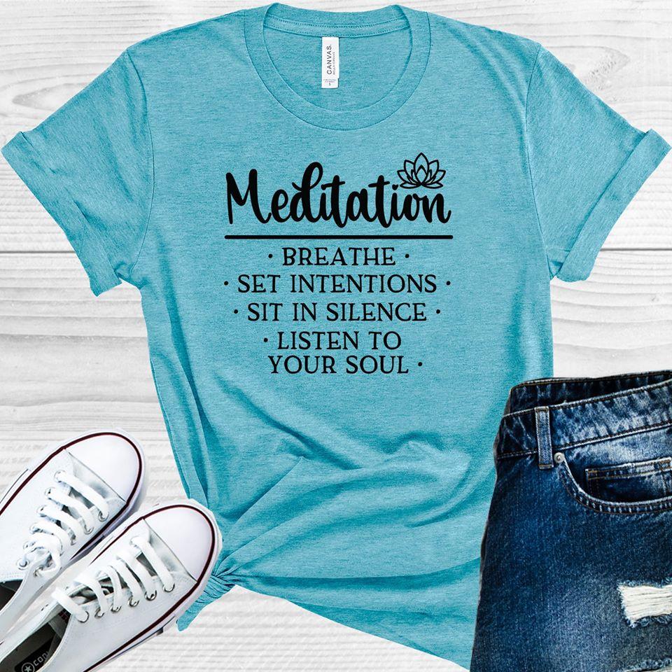 Meditation Graphic Tee Graphic Tee