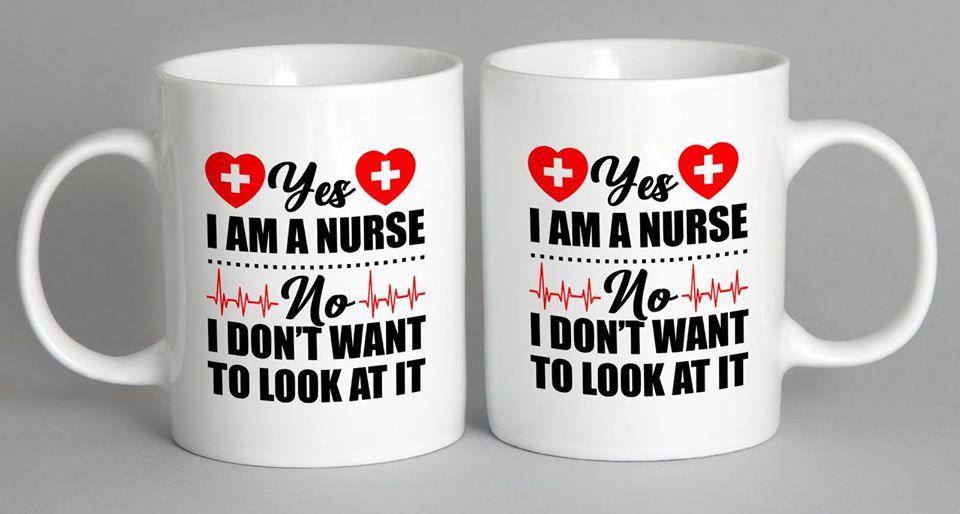 Yes I Am A Nurse Mug Coffee