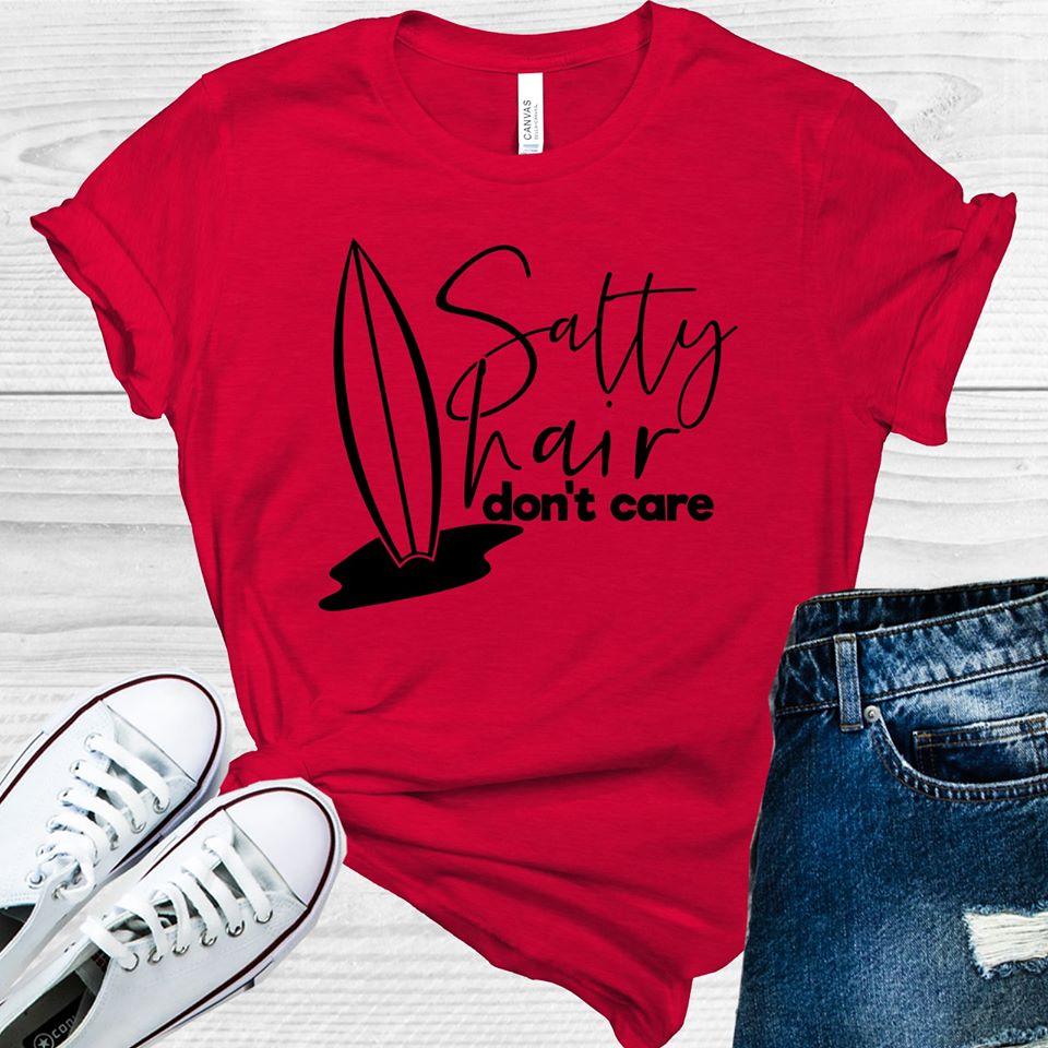 Salty Hair Dont Care Graphic Tee Graphic Tee