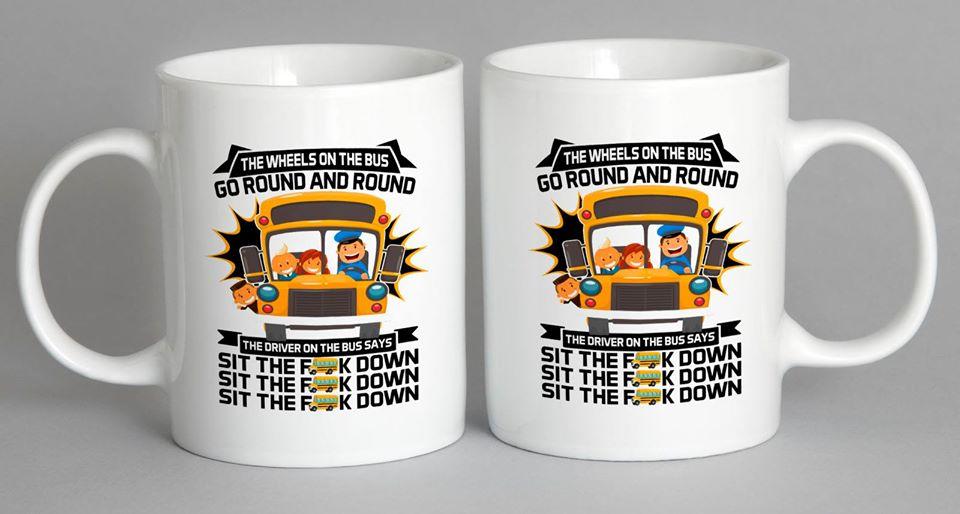 The Wheels On The Bus Mug Coffee