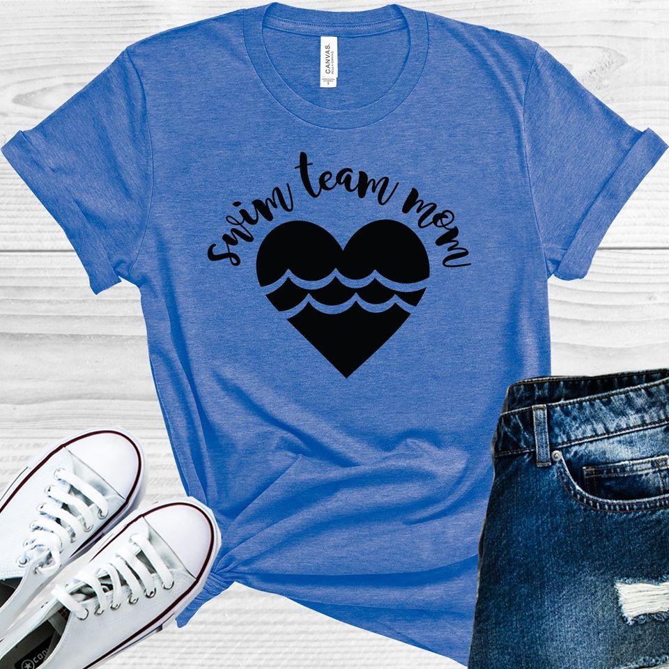 Swim Team Mom Graphic Tee Graphic Tee
