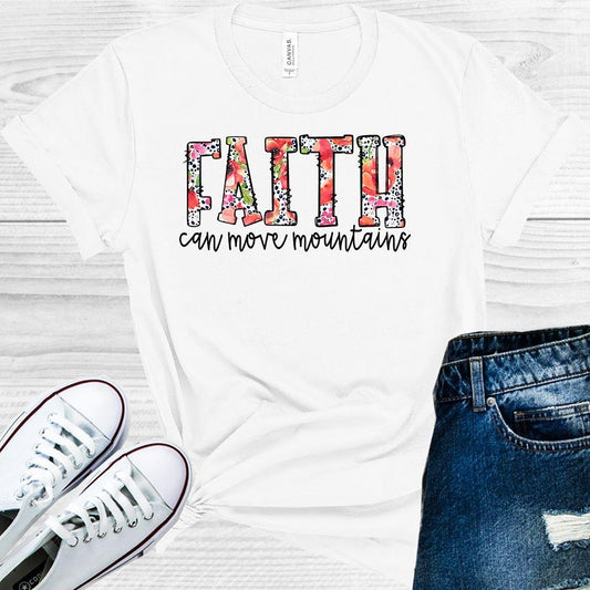 Faith Can Move Mountains Graphic Tee Graphic Tee