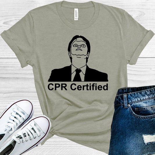 Cpr Certified Graphic Tee Graphic Tee