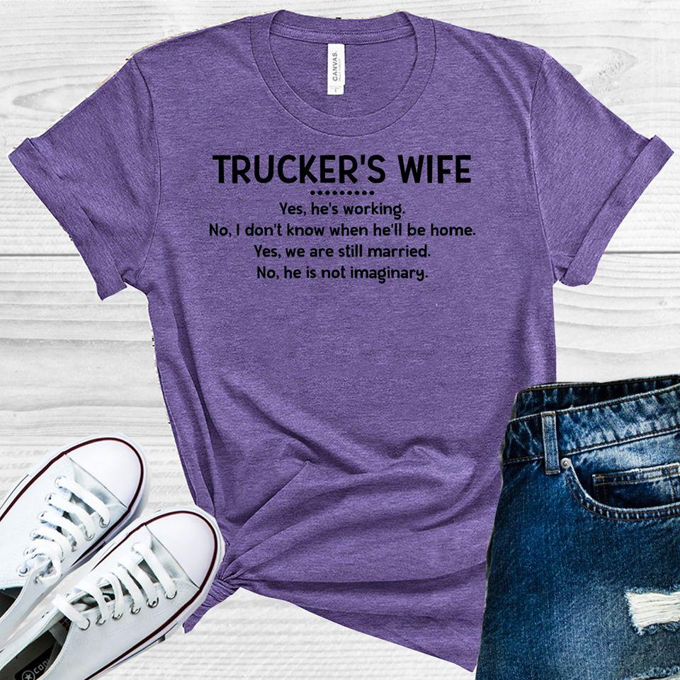 Truckers Wife Graphic Tee Graphic Tee