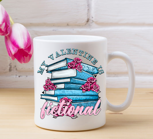 My Valentine is Fictional Mug