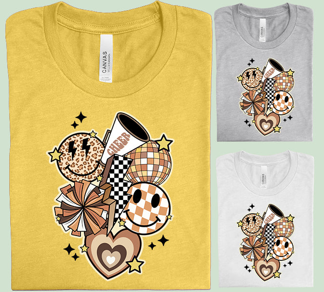 Cheer Collage Graphic Tee