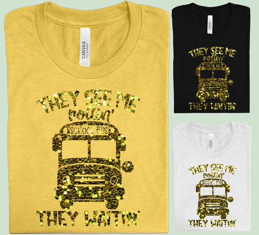 They See Me Rollin Graphic Tee
