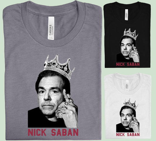 Nick Saban Graphic Tee