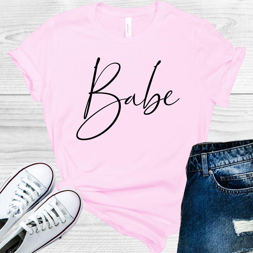 Babe Graphic Tee Graphic Tee