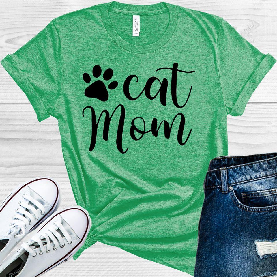 Cat Mom Graphic Tee Graphic Tee
