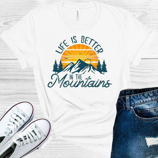 Life Is Better In The Mountains Graphic Tee Graphic Tee