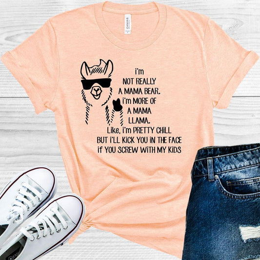 Im A Mama Llama Graphic Tee Graphic Tee