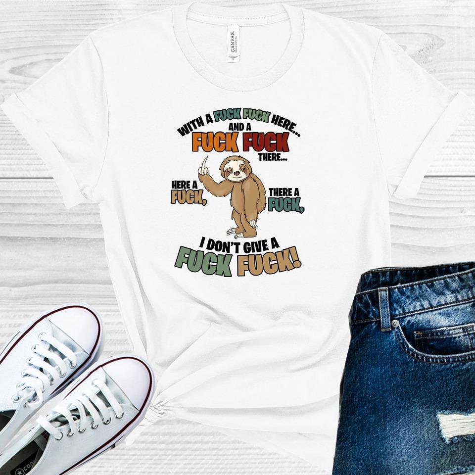 I Dont Give A F*** Graphic Tee Graphic Tee