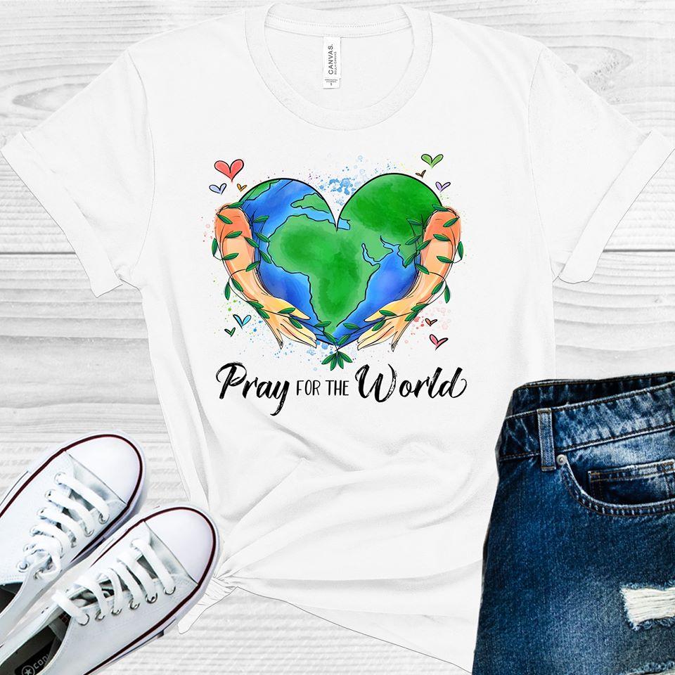 Pray For The World Graphic Tee Graphic Tee