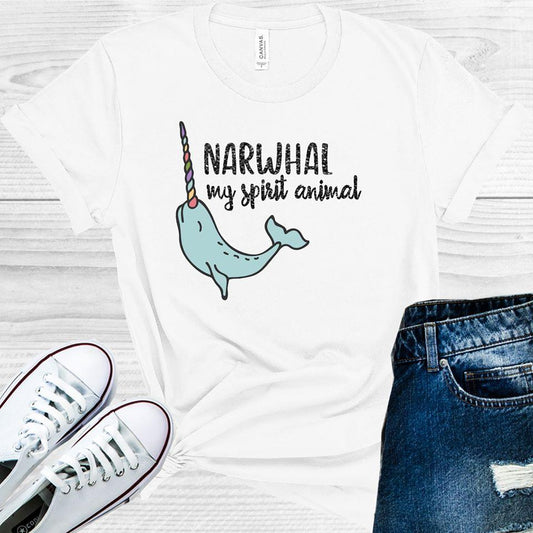 Narwhal My Spirit Animal Graphic Tee Graphic Tee