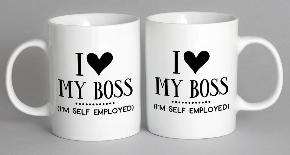 I Love My Boss Mug Coffee