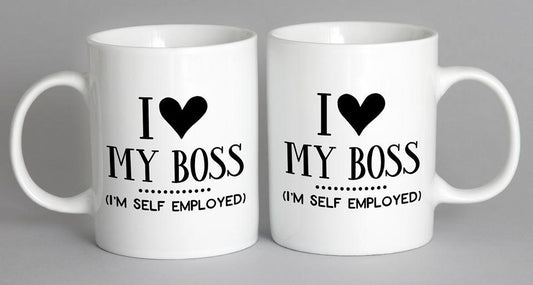 I Love My Boss Mug Coffee
