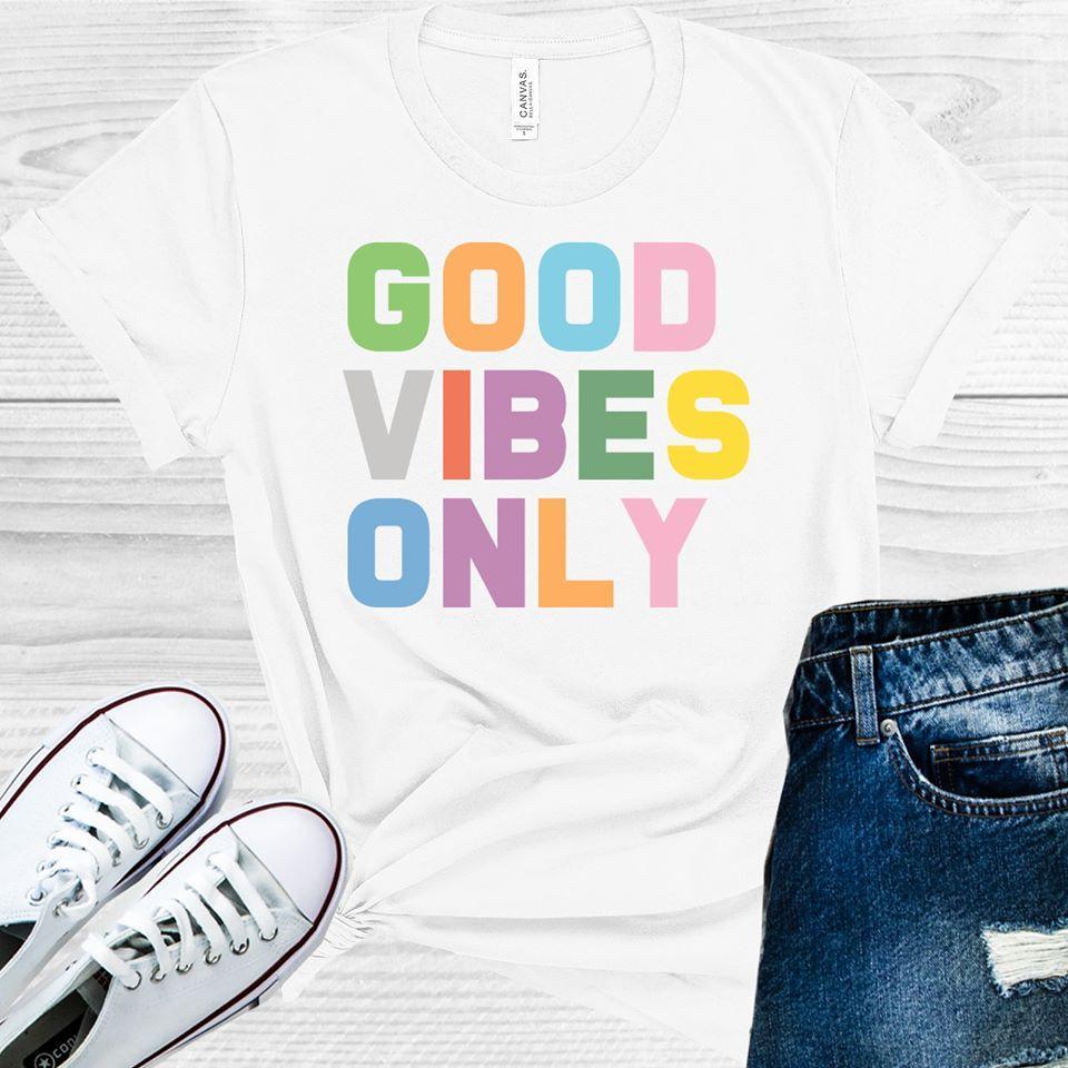 Good Vibes Only Graphic Tee Graphic Tee