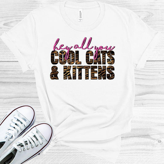 Hey All You Cool Cats & Kittens Graphic Tee Graphic Tee