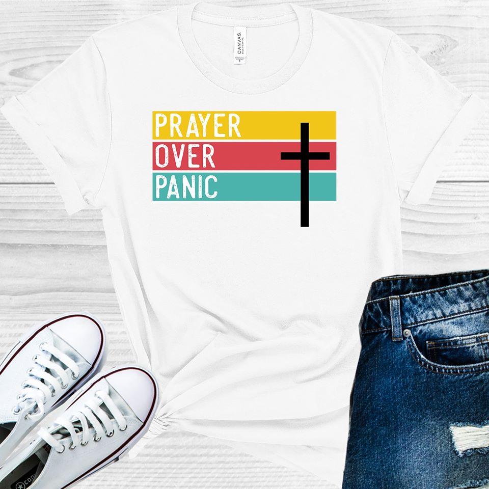 Prayer Over Panic Graphic Tee Graphic Tee