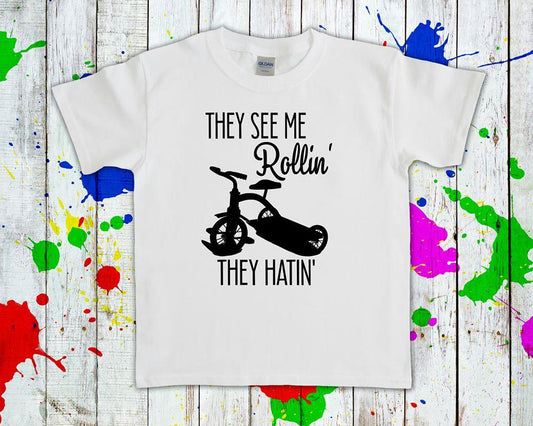 They See Me Rollin Hatin Graphic Tee Graphic Tee