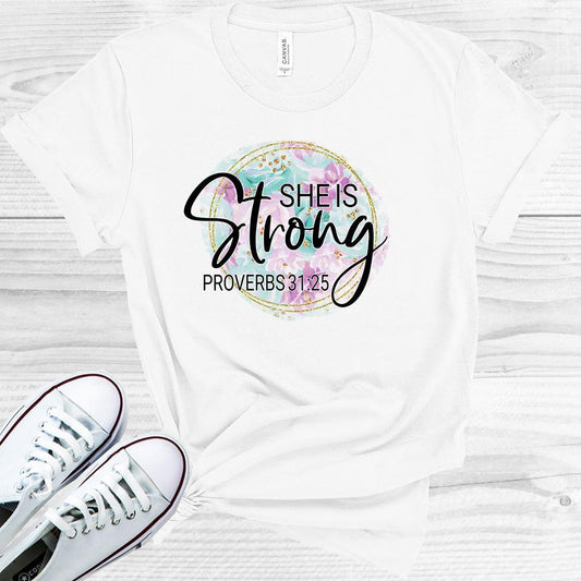 She Is Strong Graphic Tee Graphic Tee