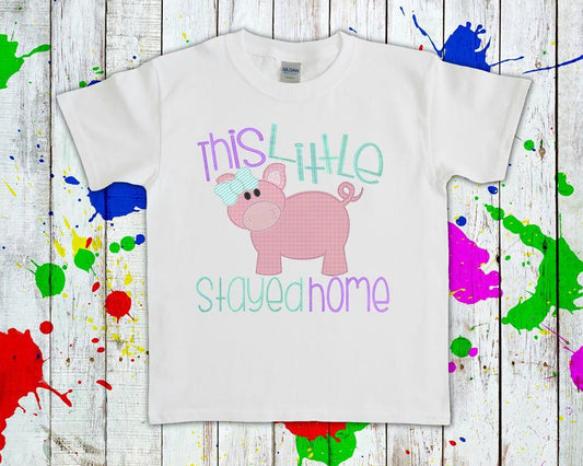 This Little Pig Stayed Home Graphic Tee Graphic Tee