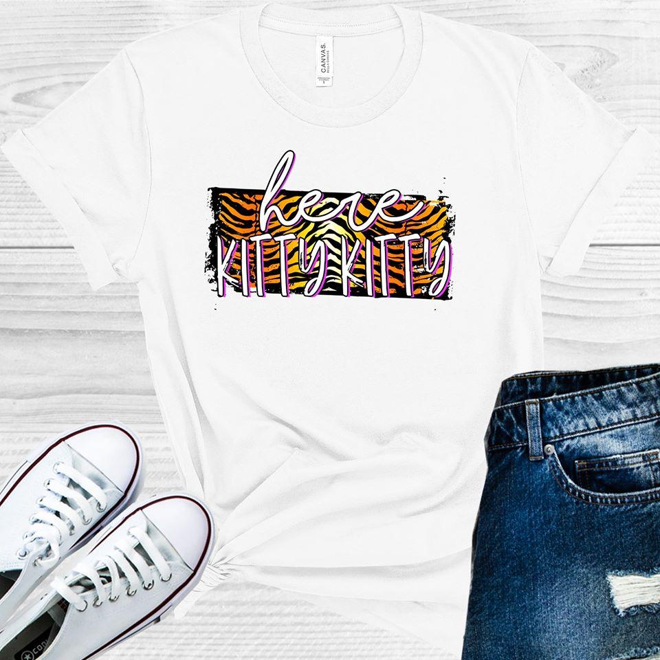 Here Kitty Graphic Tee Graphic Tee