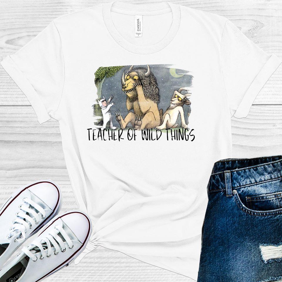Teacher Of Wild Things Graphic Tee Graphic Tee