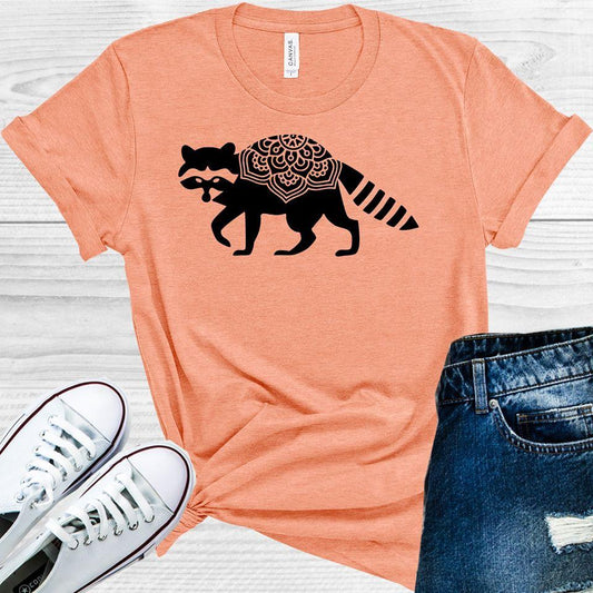 Raccoon Mandala Graphic Tee Graphic Tee