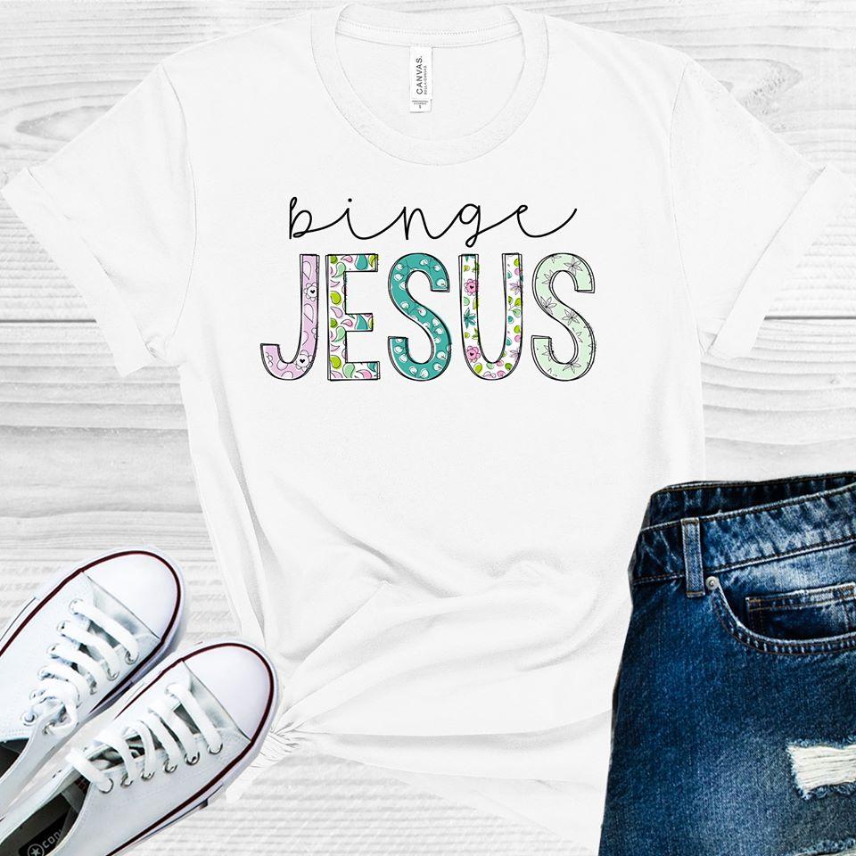 Binge Jesus Graphic Tee Graphic Tee