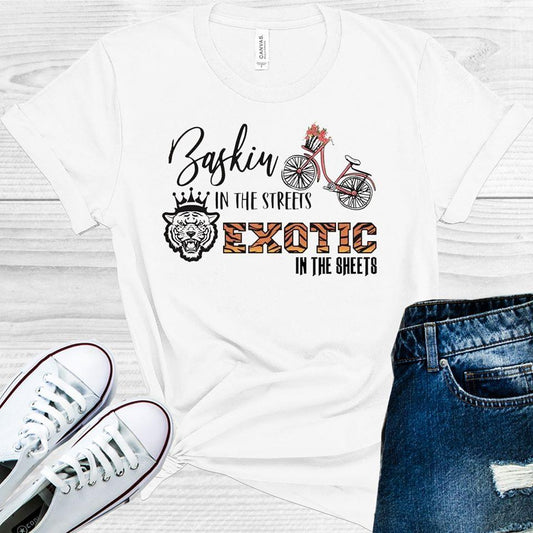 Baskin In The Streets Exotic Sheets Graphic Tee Graphic Tee
