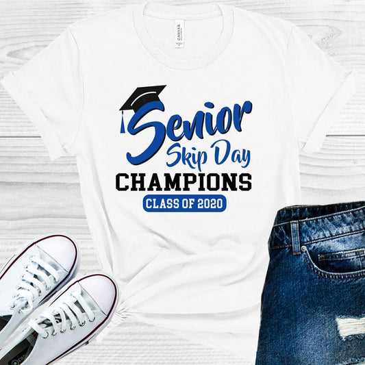 Senior Skip Day Champions Class Of 2020 Graphic Tee Graphic Tee