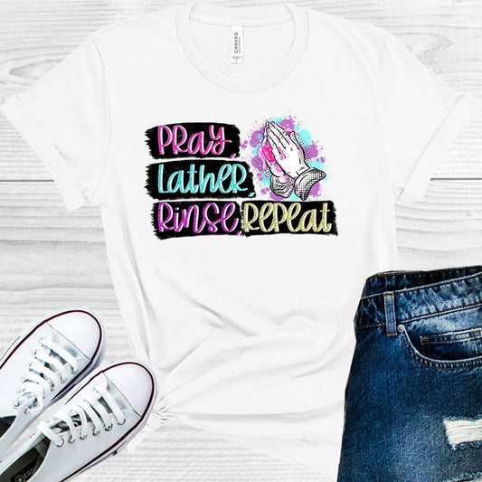 Pray Lather Rinse Repeat Graphic Tee Graphic Tee