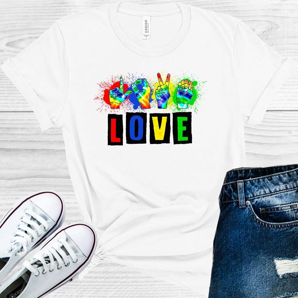 Love Graphic Tee Graphic Tee