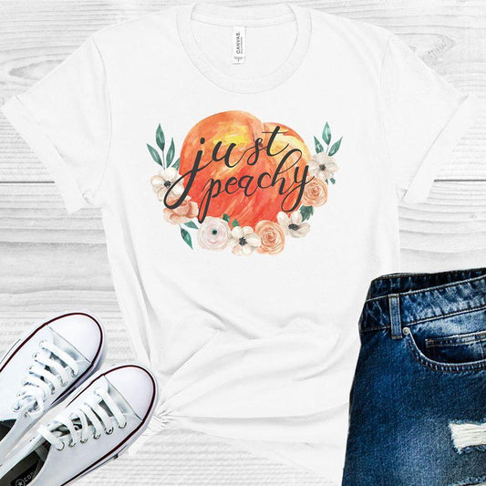 Just Peachy Graphic Tee Graphic Tee