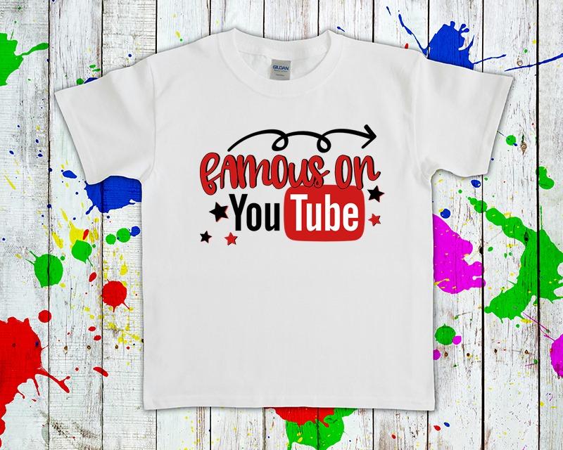 Famous On Youtube Graphic Tee Graphic Tee