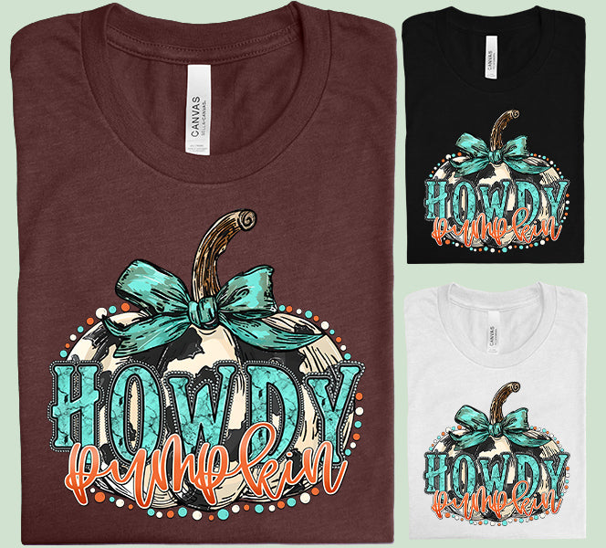 Howdy Pumpkin Graphic Tee