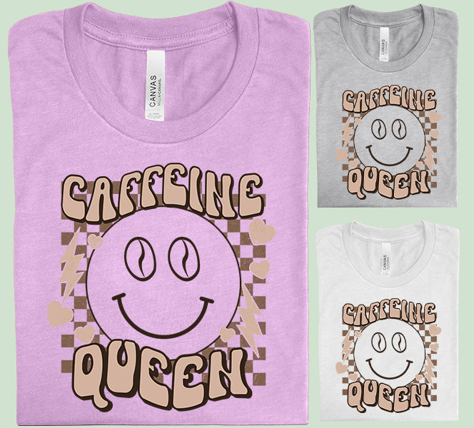 Caffeine Queen Graphic Tee