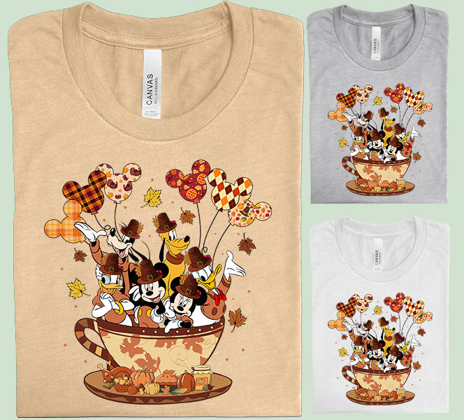 Thanksgiving Friends Graphic Tee