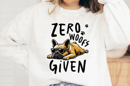 Zero Woofs Given Graphic Tee