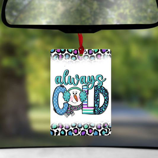 Always Cold Car Freshener Keychains