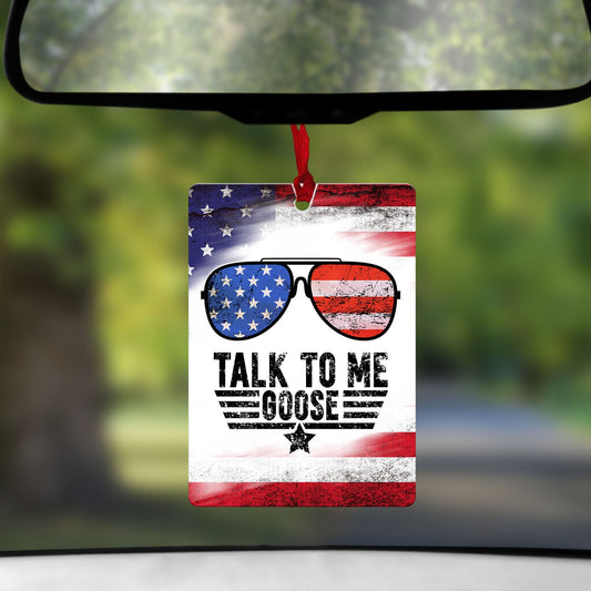 Talk To Me Goose Car Freshener Keychains
