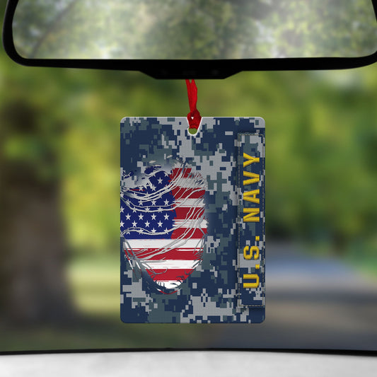 Us Navy Car Freshener Keychains