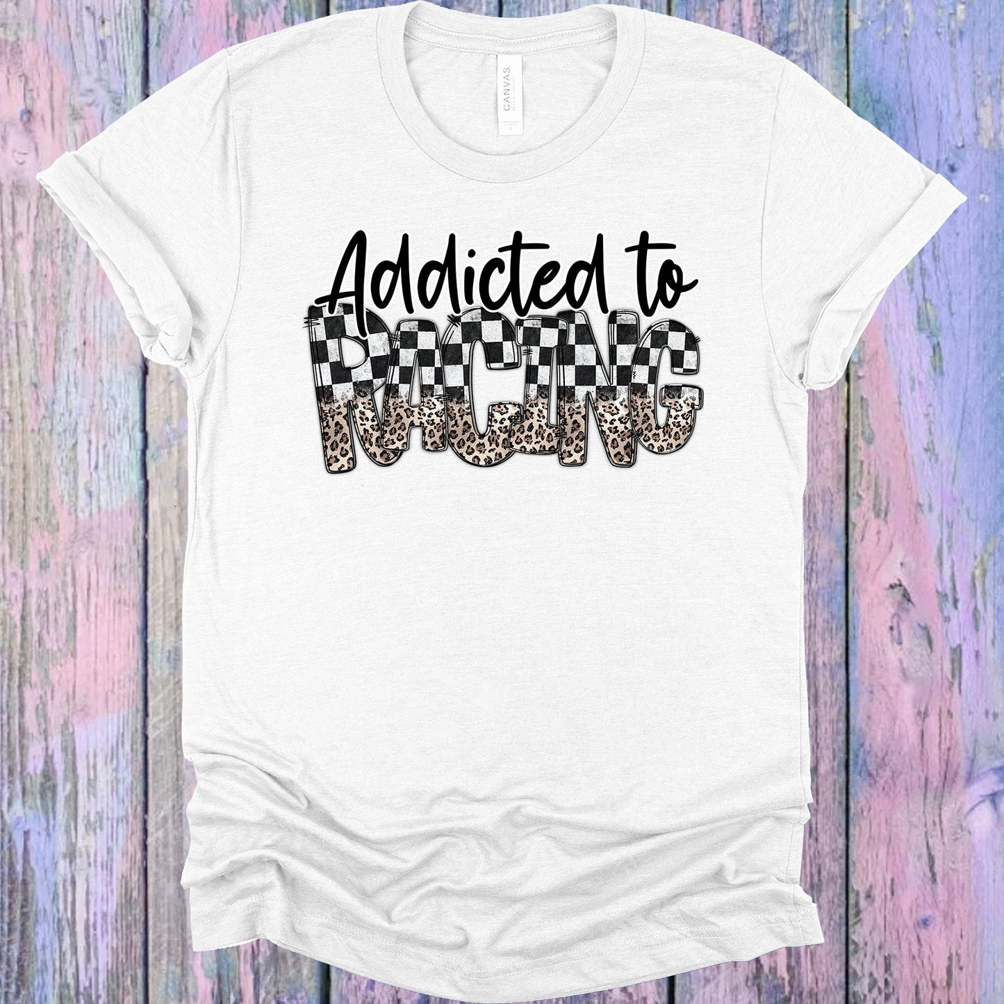 Addicted To Racing Graphic Tee Graphic Tee